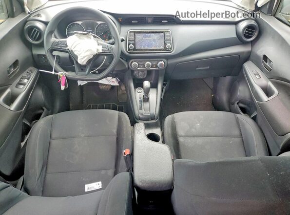 3N1CP5BV1PL567798 2023 NISSAN KICKS Белый Вид панели приборов