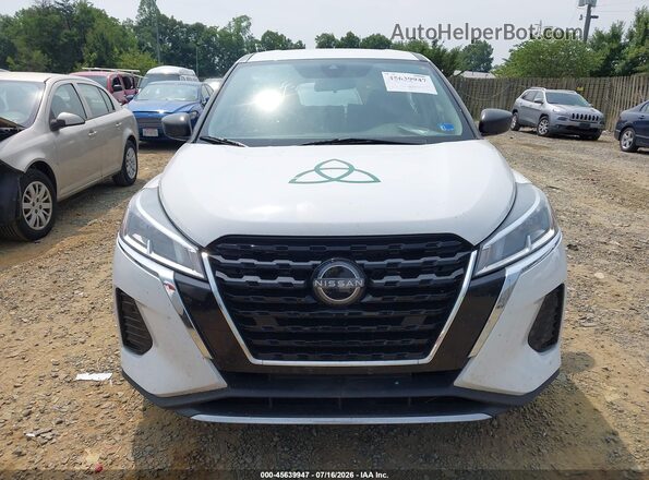 3N1CP5BV1PL570622 2023 NISSAN KICKS White Вид щитка приладів
