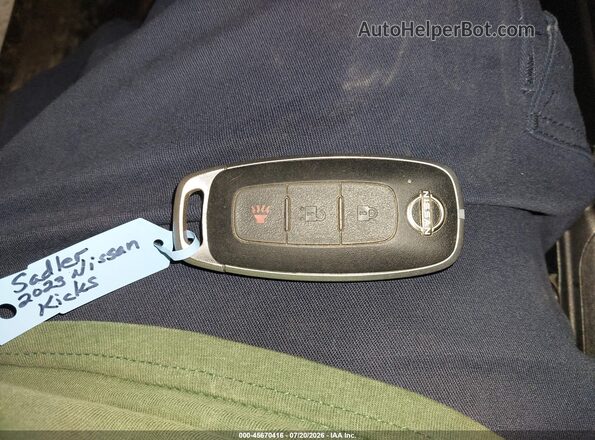 3N1CP5BV1PL571771 2023 NISSAN KICKS Black Vista del salpicadero