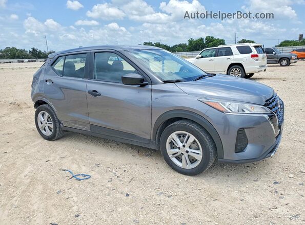 3N1CP5BV1RL471642 2024 NISSAN KICKS Серый Передняя правая четверть