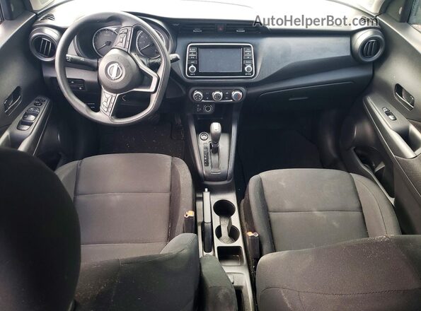 3N1CP5BV1RL522931 2024 NISSAN KICKS Blue Dashboard view