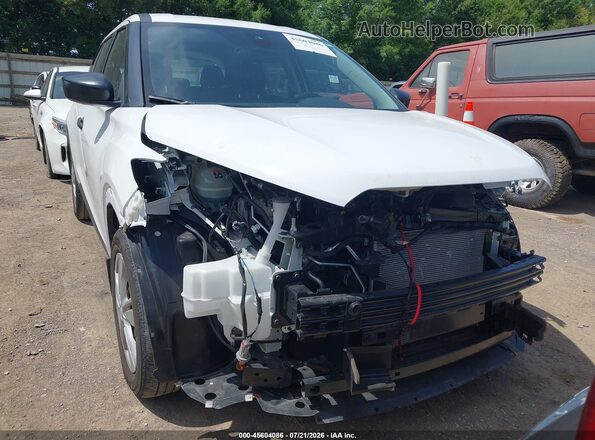 3N1CP5BV1RL548400 2024 NISSAN KICKS White Widok z przodu