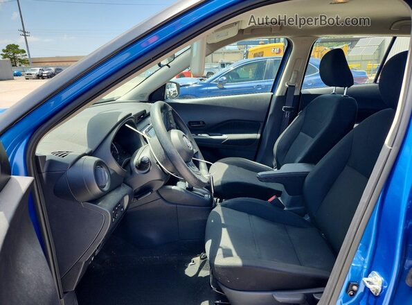 3N1CP5BV1SL480377 2025 NISSAN KICKS Blue წინა სალონის ხედი