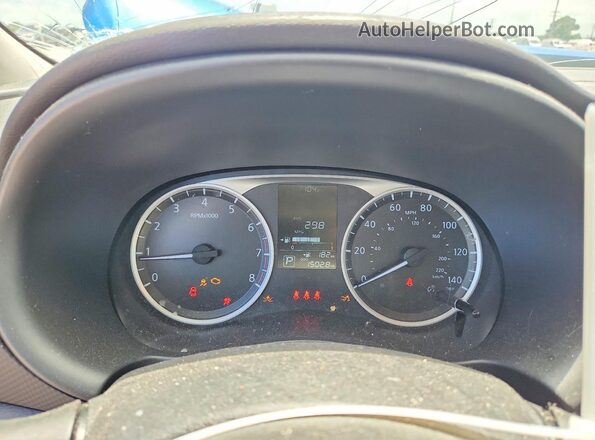 3N1CP5BV1SL480377 2025 NISSAN KICKS Blue ხელსაწყოთა პანელის ხედი