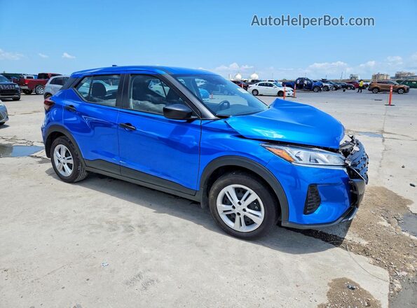 3N1CP5BV1SL480377 2025 NISSAN KICKS Blue წინა მარჯვენა