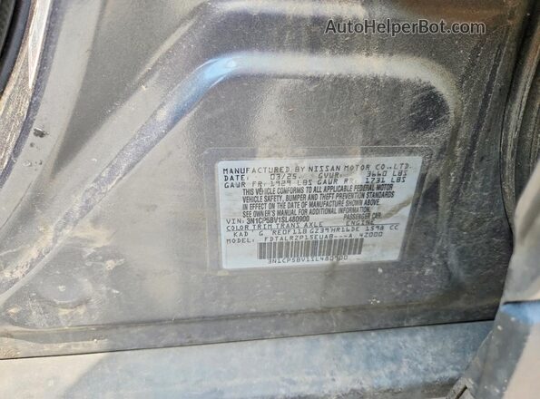 3N1CP5BV1SL480900 2025 NISSAN KICKS Gray Widok wnętrza 360 stopni