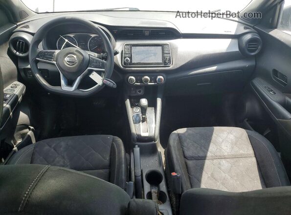 3N1CP5BV2LL563706 2020 NISSAN KICKS Silver Dashboard view