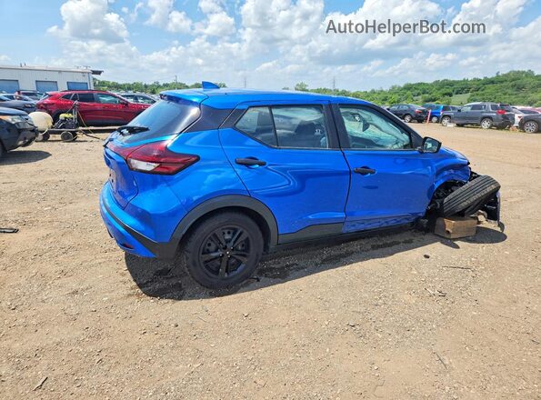 3N1CP5BV2ML467348 2021 NISSAN KICKS Blue Rear right
