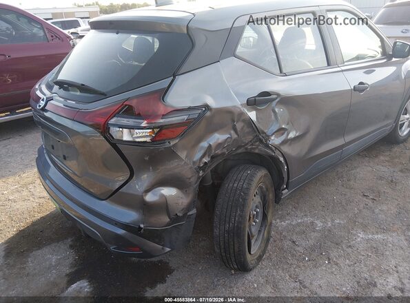 3N1CP5BV2ML539942 2021 NISSAN KICKS Gray Front view