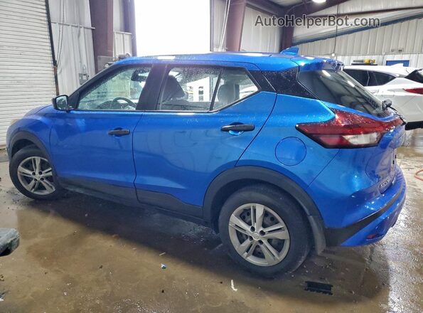 3N1CP5BV2ML545546 2021 NISSAN KICKS Blue Задня ліва чверть