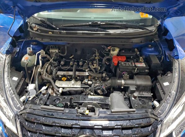 3N1CP5BV2ML545546 2021 NISSAN KICKS Blue Вид задньої частини салону