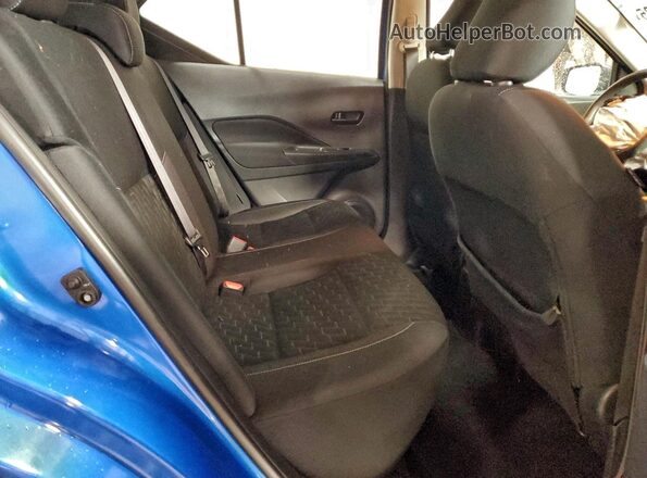 3N1CP5BV2ML545546 2021 NISSAN KICKS Blue Вид задніх сидінь