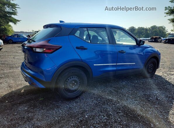 3N1CP5BV2ML565134 2021 NISSAN KICKS Blue Rear right