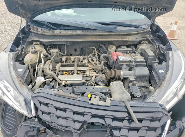 3N1CP5BV2NL476486 2022 NISSAN KICKS Black Вид підкапотного простору