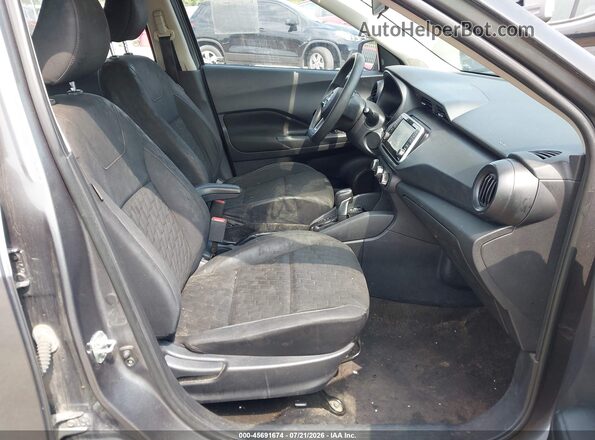 3N1CP5BV2NL477833 2022 NISSAN KICKS Gray წინა სალონის ხედი