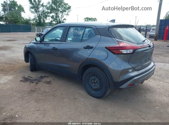 3N1CP5BV2NL477833 2022 NISSAN KICKS Gray უკანა მარცხენა