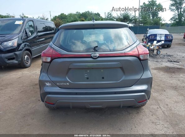 3N1CP5BV2NL477833 2022 NISSAN KICKS Gray 