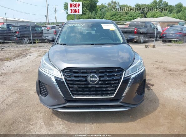 3N1CP5BV2NL477833 2022 NISSAN KICKS Gray ხელსაწყოთა პანელის ხედი