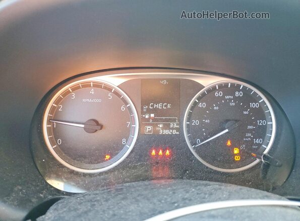3N1CP5BV2NL531499 2022 NISSAN KICKS Белый Вид щитка приборов