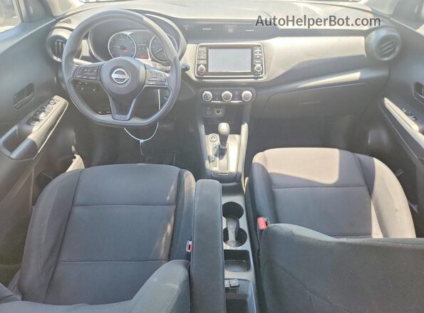 3N1CP5BV2PL495462 2023 NISSAN KICKS White Вид панелі приладів