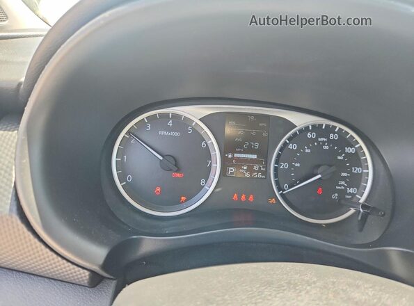 3N1CP5BV2PL495462 2023 NISSAN KICKS White Вид щитка приладів