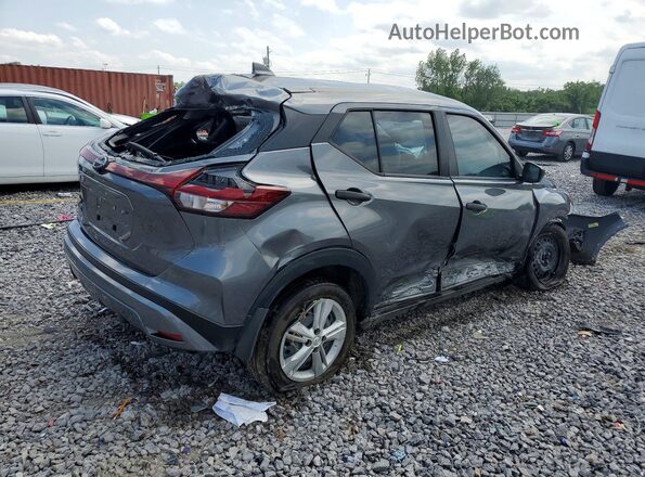 3N1CP5BV2RL572589 2024 NISSAN KICKS Gray Trasero derecho