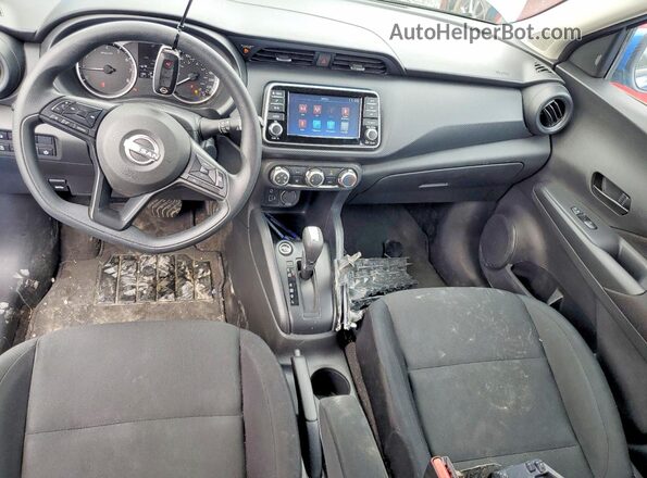 3N1CP5BV2RL576562 2024 NISSAN KICKS Blue წინა პანელის ხედი