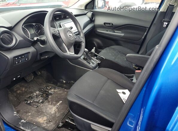 3N1CP5BV2RL576562 2024 NISSAN KICKS Blue წინა სალონის ხედი