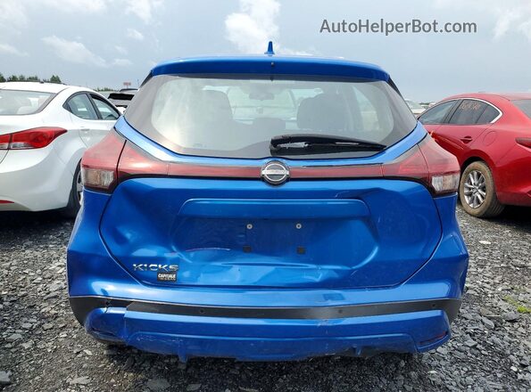 3N1CP5BV2RL576562 2024 NISSAN KICKS Blue უკანა ხედი