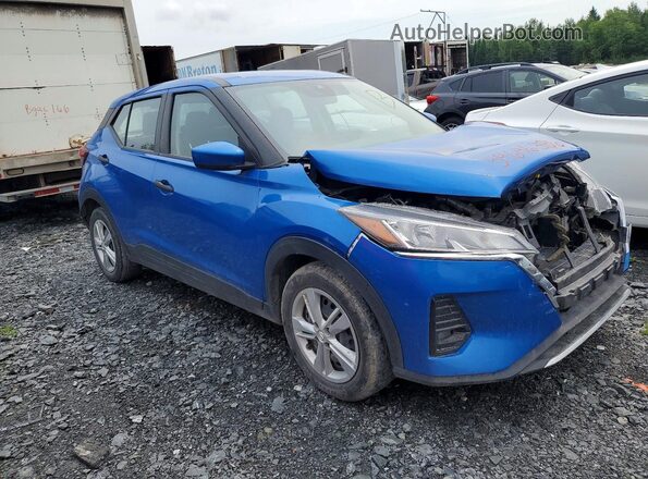 3N1CP5BV2RL576562 2024 NISSAN KICKS Blue წინა მარჯვენა