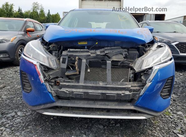 3N1CP5BV2RL576562 2024 NISSAN KICKS Blue VIN კოდის სტიკერის ხედი