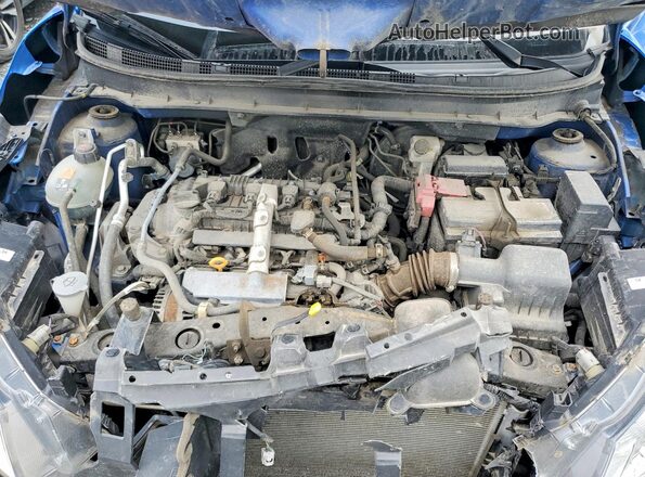 3N1CP5BV2RL576562 2024 NISSAN KICKS Blue ძრავის განყოფილების ხედი