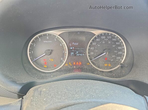 3N1CP5BV2SL464706 2025 NISSAN KICKS Black ხელსაწყოთა პანელის ხედი