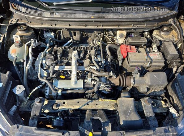 3N1CP5BV2SL464706 2025 NISSAN KICKS Black ძრავის განყოფილების ხედი