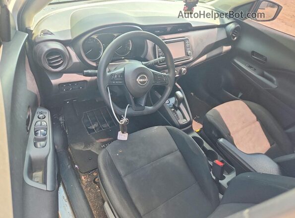 3N1CP5BV2SL481411 2025 NISSAN KICKS White წინა პანელის ხედი