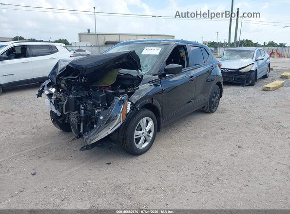 3N1CP5BV2SL492053 2025 NISSAN KICKS PLAY Black წინა მარცხენა ხედი სამი მეოთხედიდან