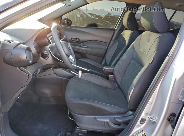 3N1CP5BV3LL483637 2020 NISSAN KICKS Silver Widok wnętrza z przodu