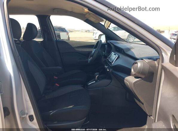 3N1CP5BV3LL493021 2020 NISSAN KICKS Silver Widok wnętrza z przodu