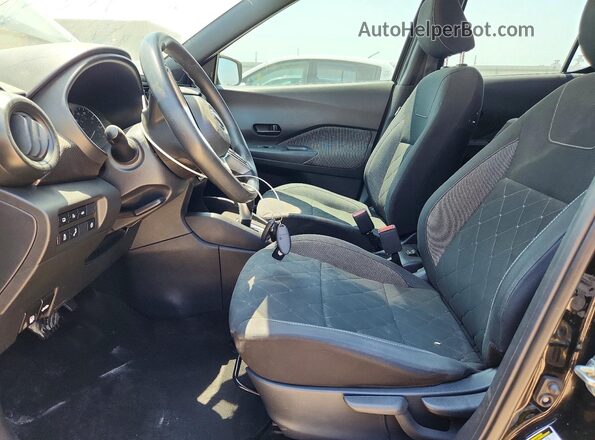 3N1CP5BV3LL551290 2020 NISSAN KICKS Black წინა სალონის ხედი