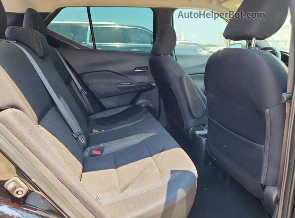3N1CP5BV3LL551290 2020 NISSAN KICKS Black უკანა სალონის ხედი
