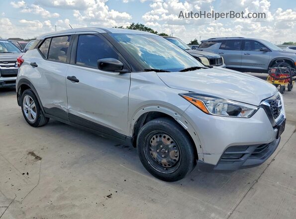 3N1CP5BV3LL564797 2020 NISSAN KICKS Серебряный Передняя правая четверть