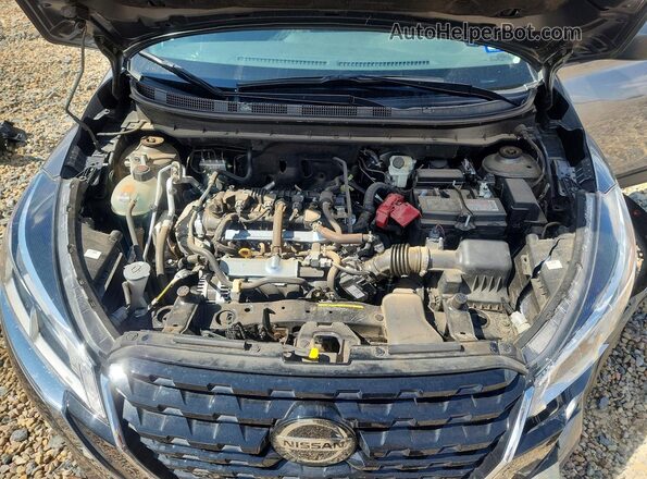 3N1CP5BV3ML472154 2021 NISSAN KICKS Gray Շարժիչի բաժամունքի տեսք