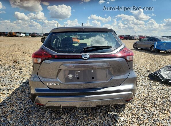 3N1CP5BV3ML472154 2021 NISSAN KICKS Gray Հետևի տեսք