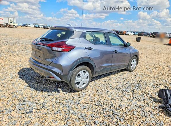 3N1CP5BV3ML472154 2021 NISSAN KICKS Gray Հետևի աջ