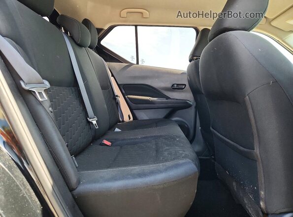 3N1CP5BV3ML496499 2021 NISSAN KICKS Black Հետևի նստատեղերի տեսք