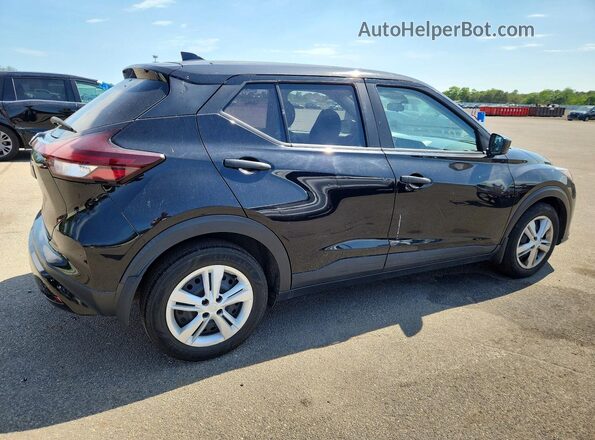 3N1CP5BV3ML496499 2021 NISSAN KICKS Black Հետևի աջ