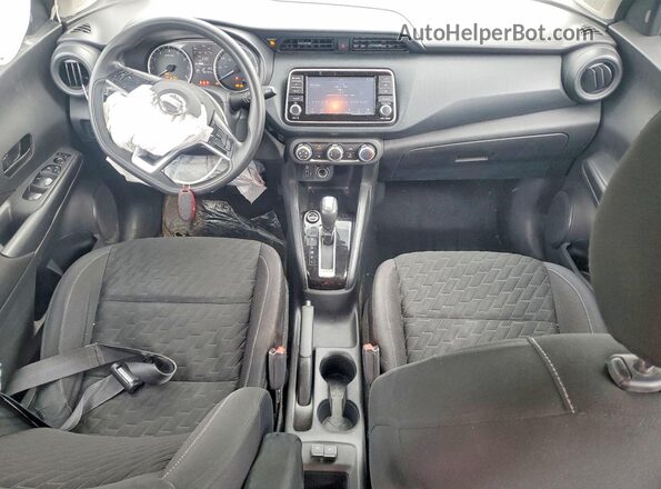 3N1CP5BV3ML498754 2021 NISSAN KICKS Gray Vista del salpicadero