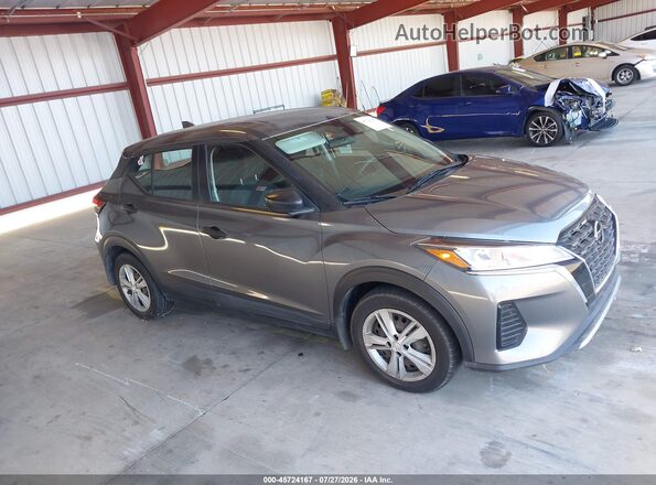 3N1CP5BV3ML518114 2021 NISSAN KICKS Silver უკანა სალონის ხედი