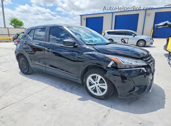 3N1CP5BV3ML538718 2021 NISSAN KICKS Black Delantero derecho