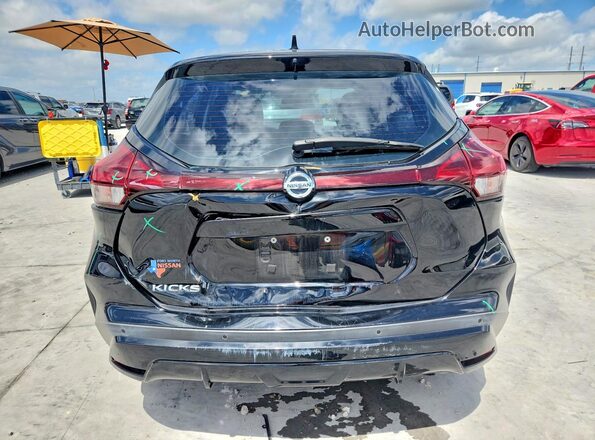 3N1CP5BV3ML538718 2021 NISSAN KICKS Black Vista trasera